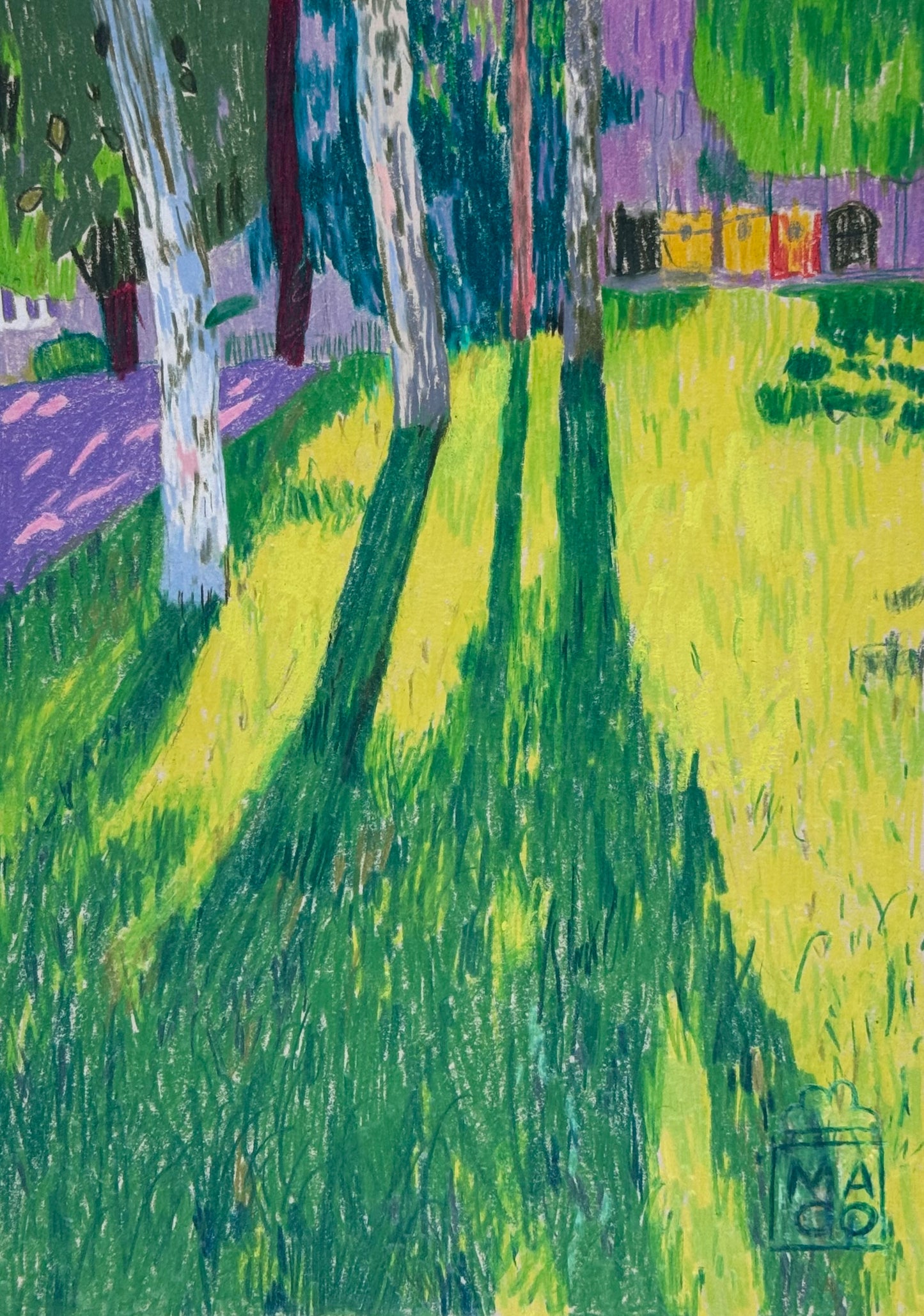 Lights in neighbourhood