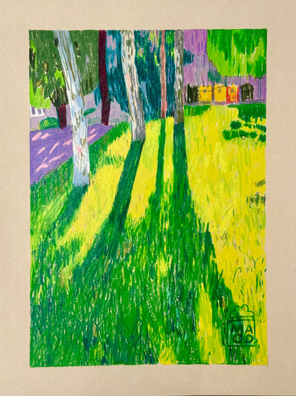 Lights in neighbourhood