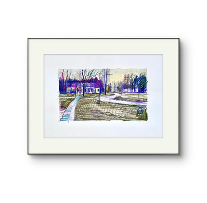 Pejzaż listopadowy, Forty Bema