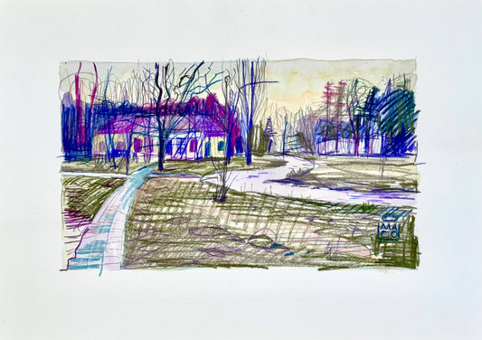 Pejzaż listopadowy, Forty Bema