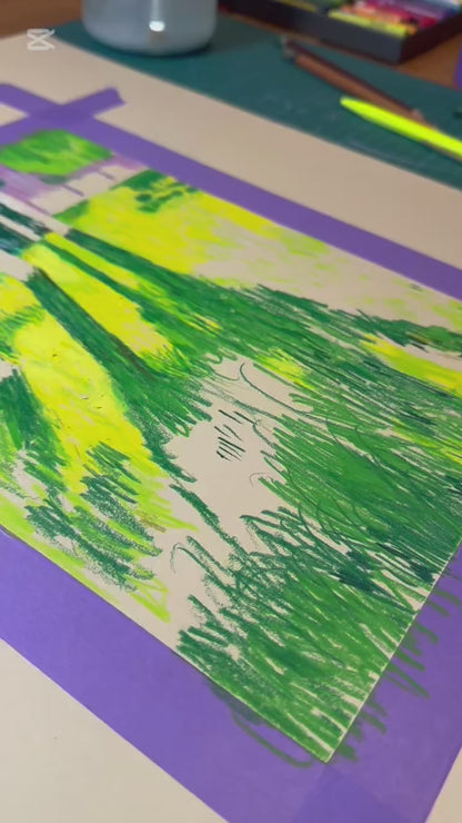 Lights in neighbourhood